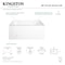 Aqua Eden Alcove Bathtubs, 48 L, 32 W, White, Acrylic VTDE483222L - alternate 4